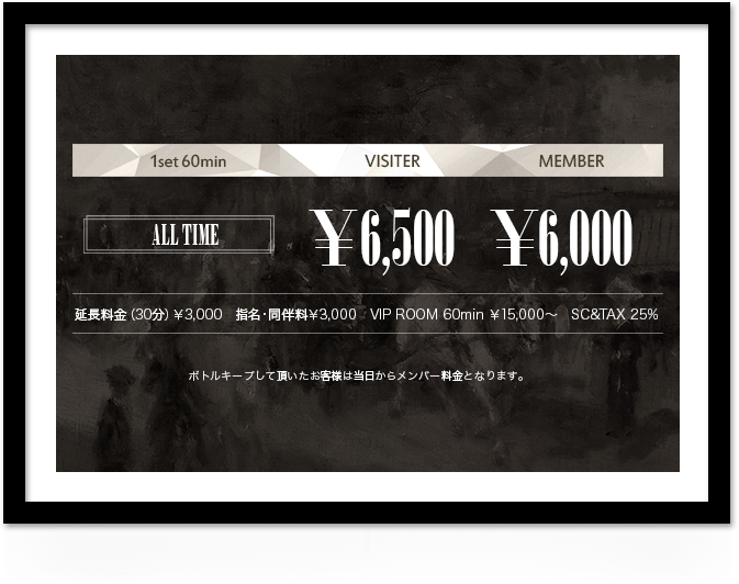 料金表