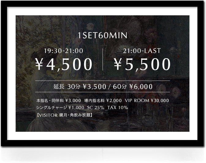 システム 1セット60分 4,500円